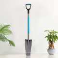 Hot Selling Carbon Steel Garden Tools D-Grip Ergonomic Handle 13 Inch Garden Shovel